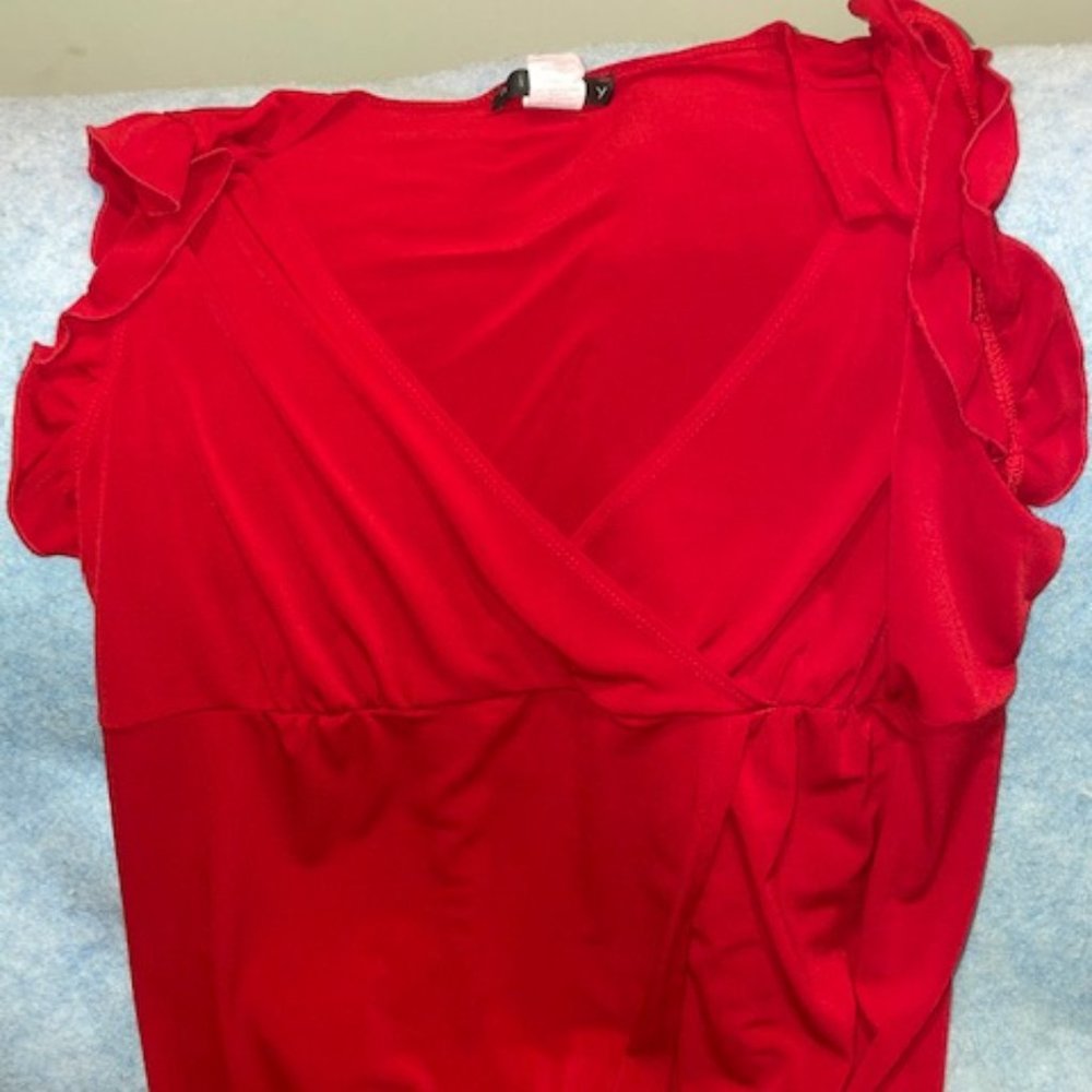 Red Wrap Dress
